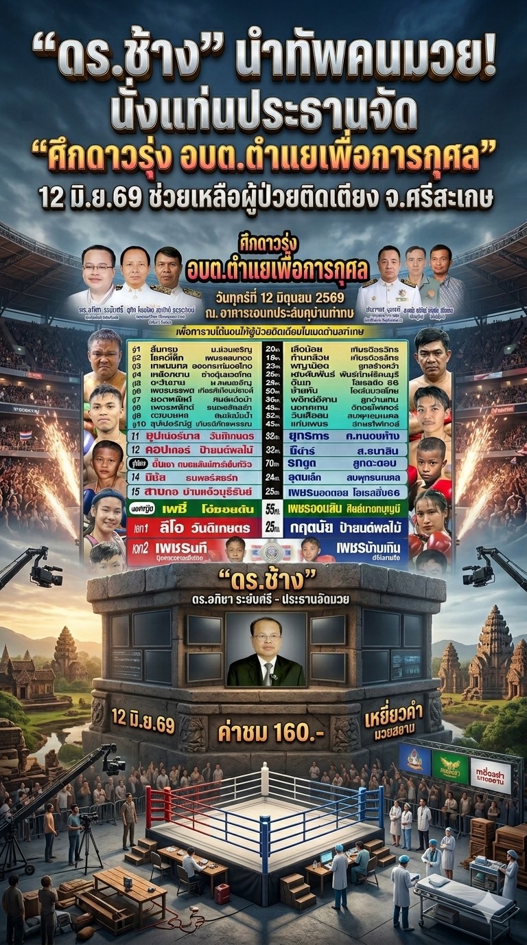 ดร.ช้าง ประธานจัดมวย